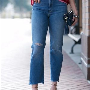 Size 25 distressed Joe’s Jeans